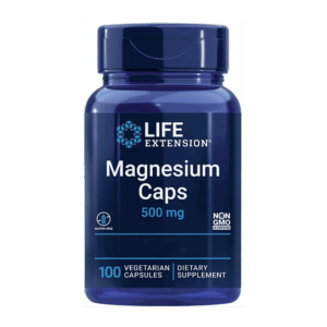 Magnesium Caps 500 mg, 100 Capsules