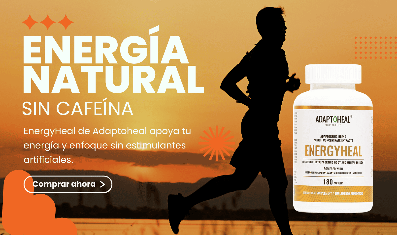 Imagen de energyheal-energia-natural-sin-cafeina-con-adaptogenos
